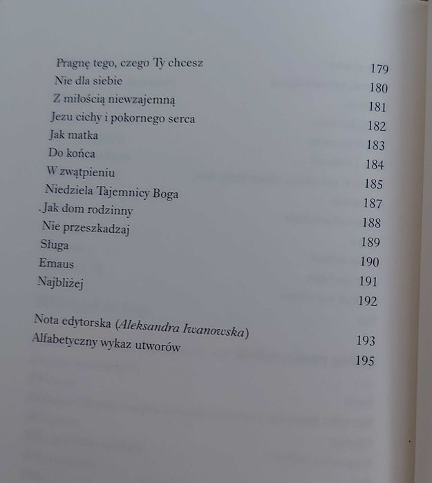 Jan Twardowski Tylko miłość się liczy