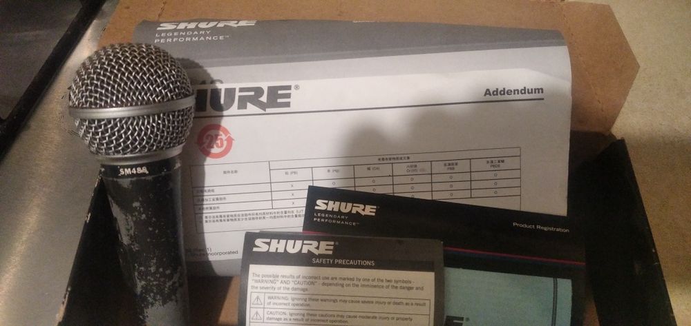 Мікрофони Shure Sм 48 s