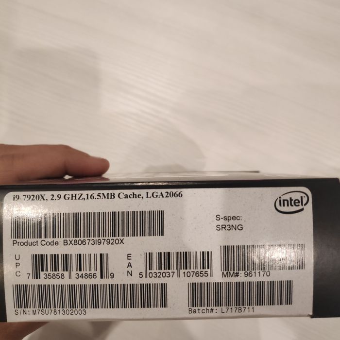 Топ Процессор Intel Core i9-7920X (BX80673I97920X)ГАРАНТИЯ Socket 2066