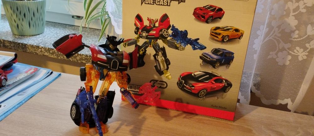 Transformers 2w1 auto i robot