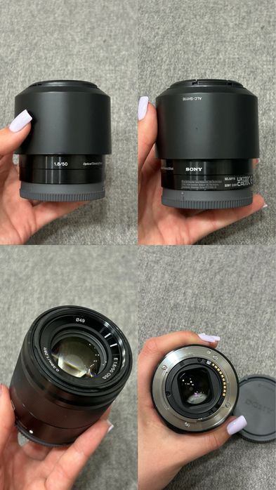 Камера sony ZV-E10 II + обʼєктив Sony F1,8/50