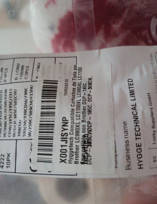 Cartuxos compatíveis brother impressora