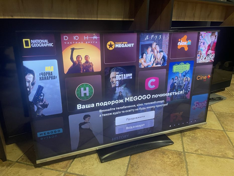 Телевізор Toshiba 50 Smart tv 4k