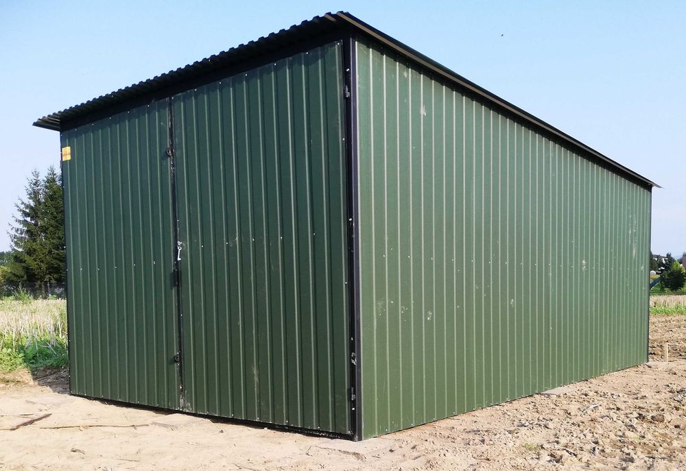 Blaszak/Garaż na budowę ---  OCYNK 3x5m -- Promocja
