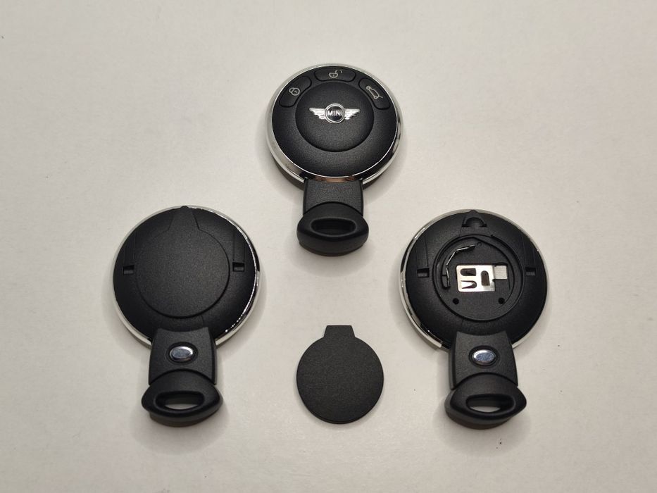 Carcaça Chave Comando MINI Cooper S One D Clubman Countryman R56 R55 R57 R60 3 Botões Lâmina Cromada Novo