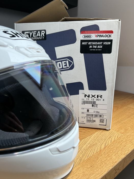 Kask motocyklowy Shoei NXR M – integralny – stan idealny