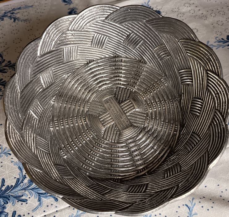 Cesta de decoração