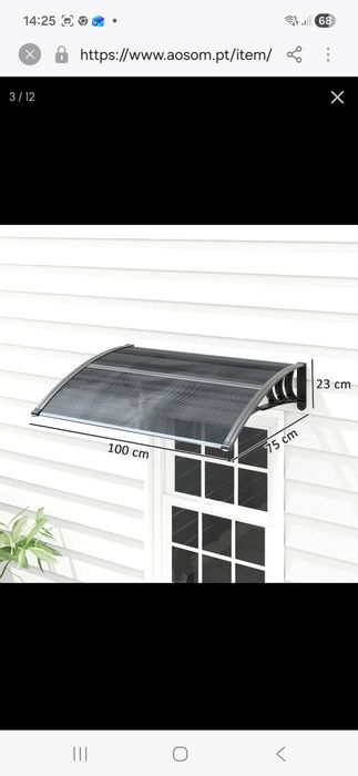 Marquise para portas