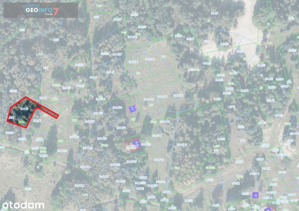 Działka budowlana 1483 m² | Świnoujście – Przytór |  blisko lasu