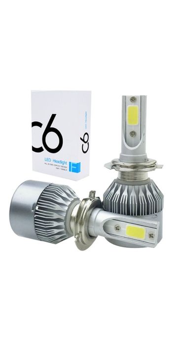 Продам комплект світлодіодних ламп C6 HeadLight H712v COB