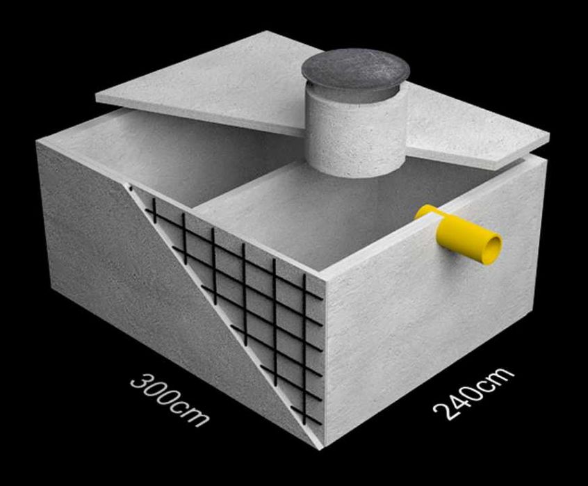 Szambo, szamba betonowe, zbiorniki na deszczówkę, gnojowicę.