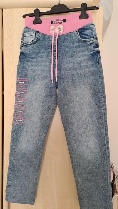 Джинси мом для дівчинки 140-146 р.