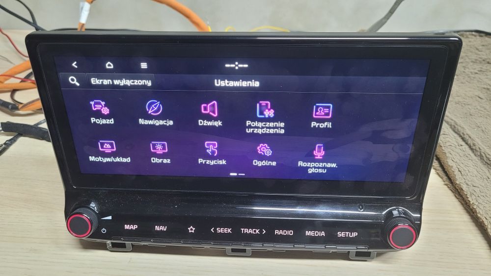 Radio Nawigacja  Wyświetlacz Dotyk Kia Ceed Pro Xceed  96560 -J7550