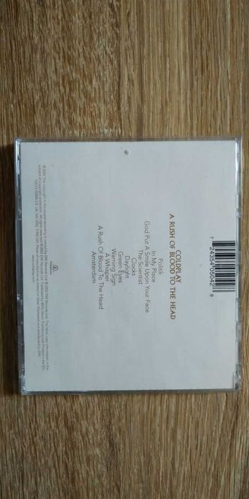 "A rush of blood to the head" Coldplay płyta CD