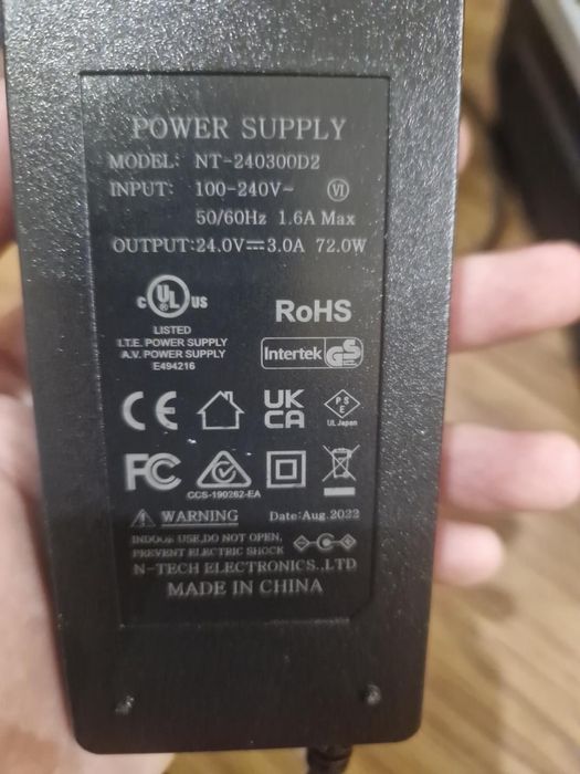 Technaxx Power Station TX-201 315Wh 300W, чиста синусоїда, 230V