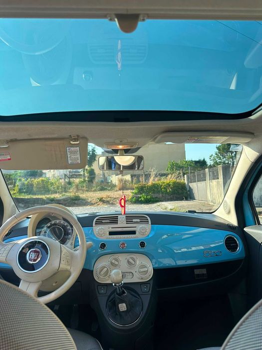 Fiat 500 0.9 TwinAir Turbo | Lounge | Teto Panorâmico | 2010