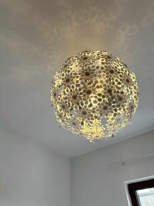 Candeeiro suspenso branco