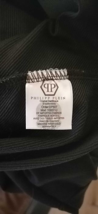 Męska czarna bluza Philipp Plein