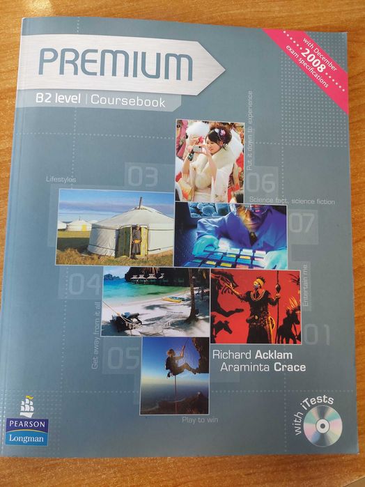 PREMIUM B2 level Coursebook + CD + Exam Reviser