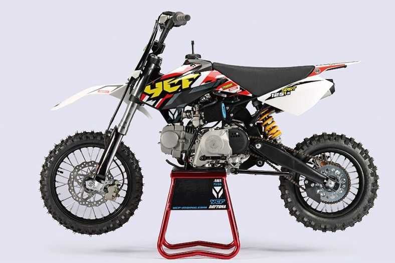 Дитячий крутий і якісний пітбайк YCF Start F125SE на полуавтоматі