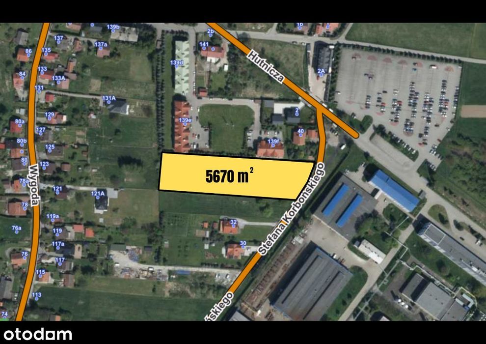 Działka budowlana - zabudowa mieszkaniowa