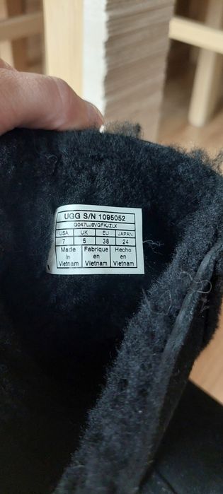 Kozaki Ugg oryginalne skóra owcza