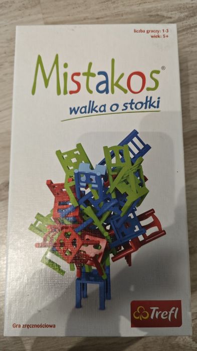 Mistakos walka o stołki gra planszowa rodzinna kolorowe