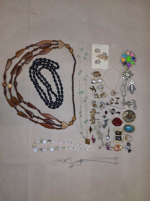 Брошка (кулон, серьги, бижутерия) из СССР.