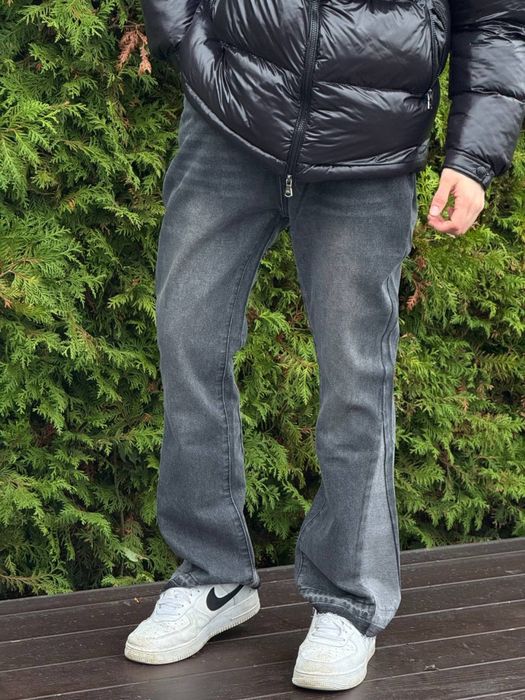 Джинси Gallery Dept Flaerd jeans Джинсы Галери Депт черные мужские сір