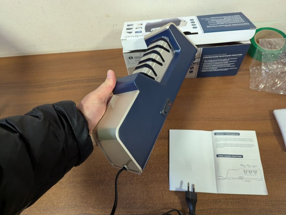 Точилка RE 004 Точилка Станок Точило електричне Grossman електромехані