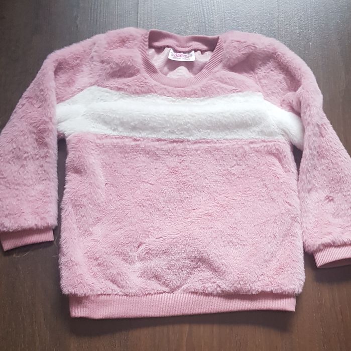 Bluza sweterek pluszowy