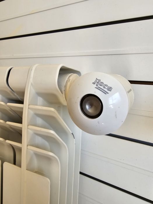 Caldeira gás natural Roca + 8 radiadores