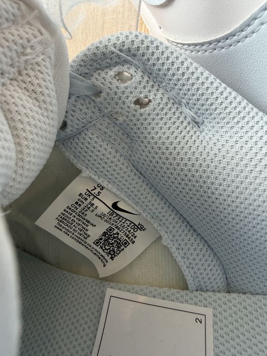 Оригінал 100% Кросівки жіночі Nike Dunk Low Next Nature White/Light Blue 37.5,38.5,39