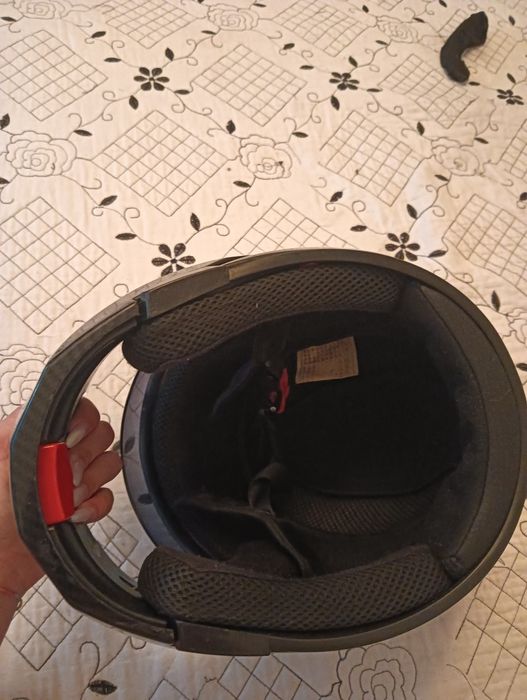Capacete mota- cor preta