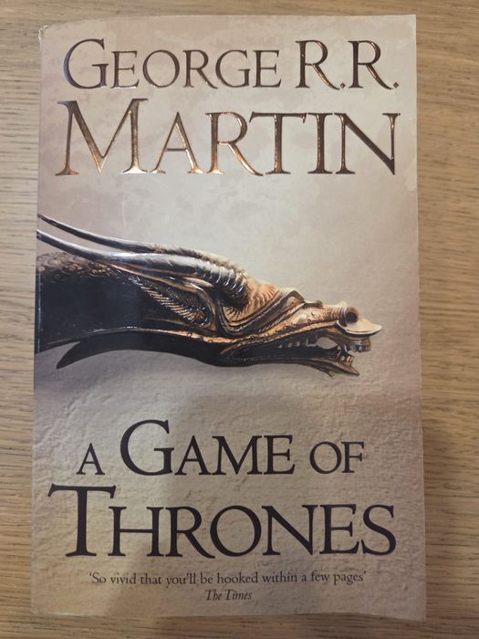 George R.R. Martin A Game Of Thrones gra o tron po angielsku