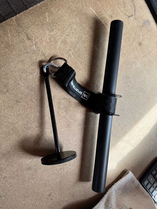 Drążek Wrist Roller do treningu przedramion nadgarstków 40cm