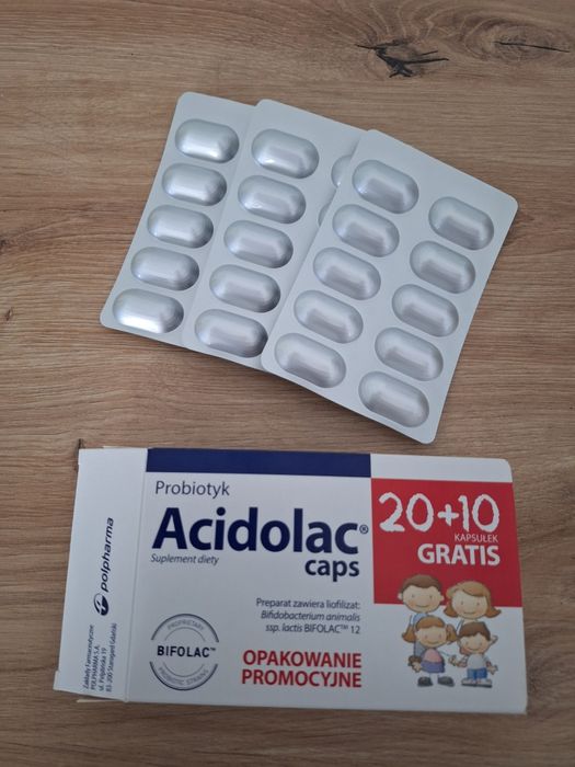 Acidolac 30 kapsułek.