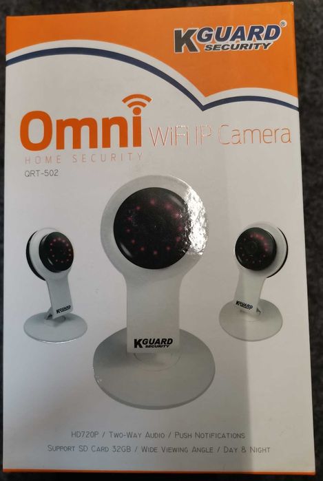 Câmera de segurança wi-fi omnidirecional Kguard