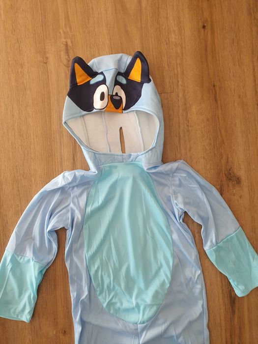 Strój Karnawałowy Przebranie na bal Kostium 90-110 kostium BLUE