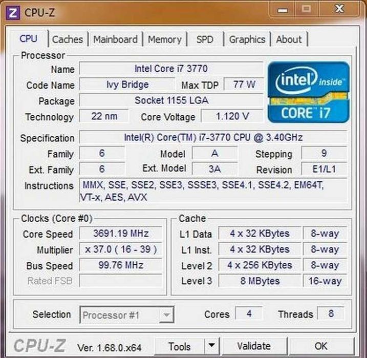 Ігровий процесор Intel Core i7-870 2.93GHz/8MB/1333MHz s1156 лот 30 шт