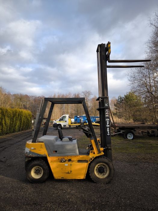 Wózek widłowy GPW 2510 ZREMB GLIWICE widłak , Perkins 3 cylindrowy