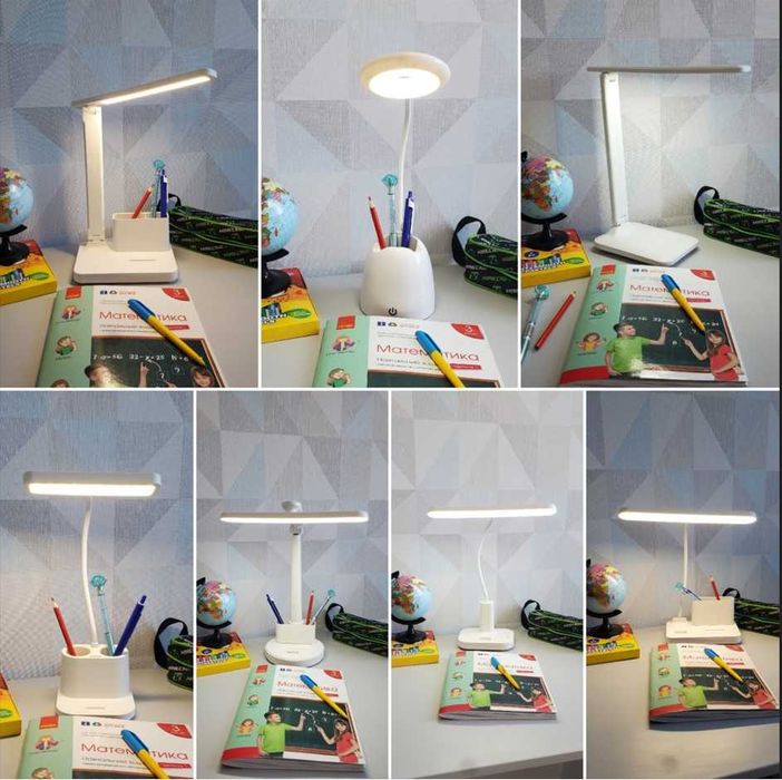 Лампа настільна акумулятора