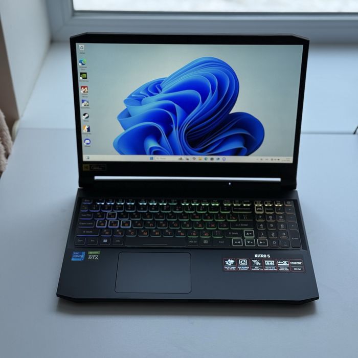 Ноутбук ACER RTX 3070 8gb 100W як новий