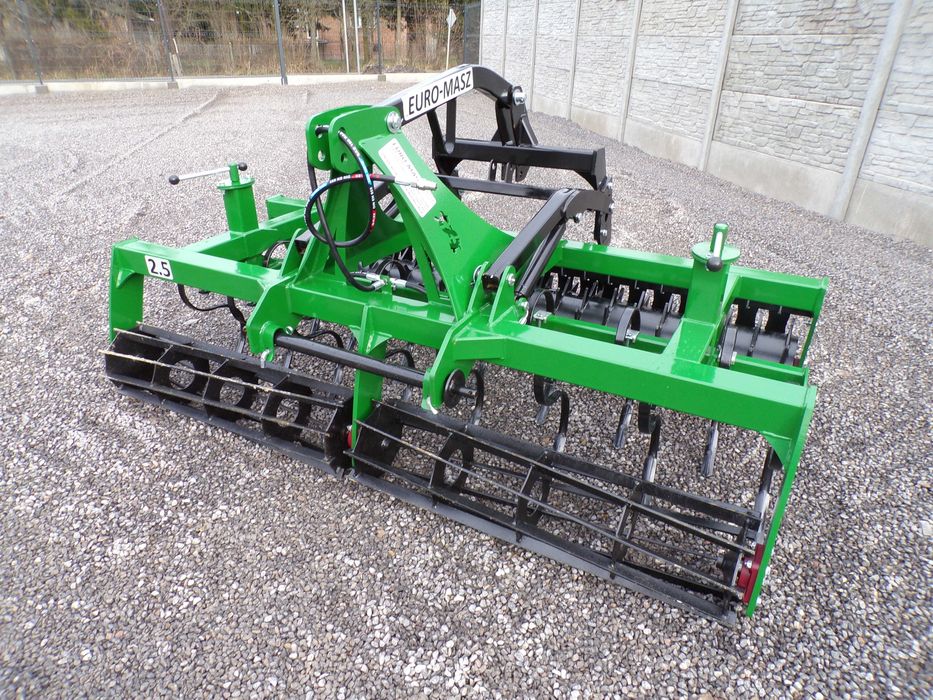 NOWY agregat uprawowo-siewny z hydropakiem do siewnika EURO-MASZ
