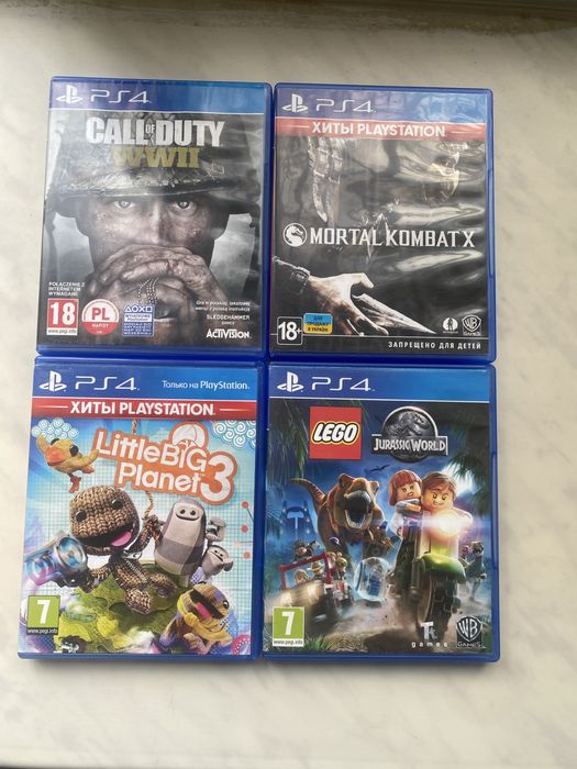 Набір Игр на плейстешн 4