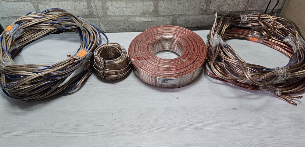 Кабель акустичний мідний 2×4.0mm/2.50mm. Kонектори Nakamichi Japan!
