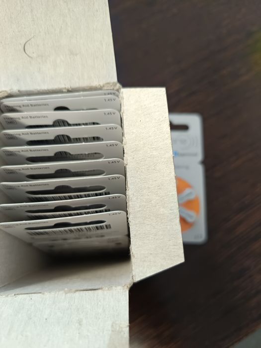 Bateria parelho auditivo P13 1.45v