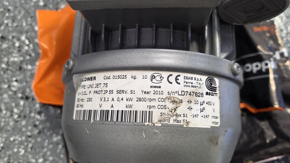 Dmuchawa bocznokanałowa  basen Esam uni jet 75