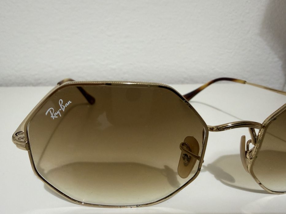 Óculos Ray-Ban octogonais - NOVO