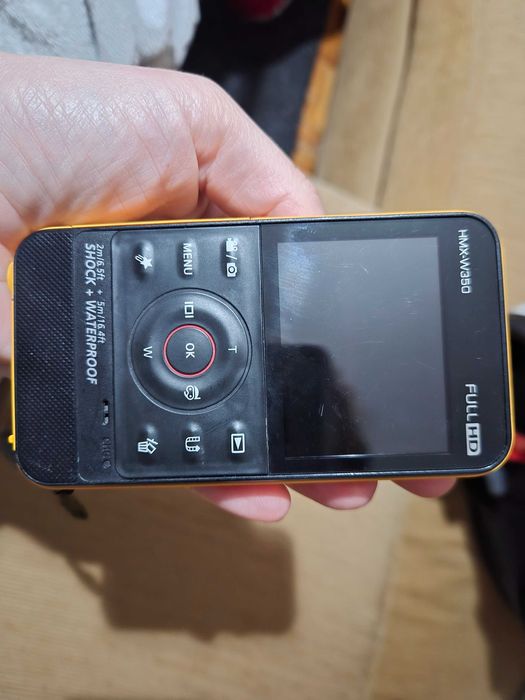 Câmara desporto a prova de água e poeiras Samsung HMX - W350